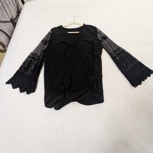 NWOT Stitchfix West Kei Allan Lace Sleeve Blouse, XL